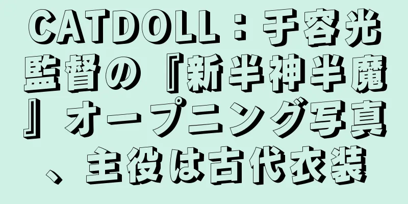 CATDOLL：于容光監督の『新半神半魔』オープニング写真、主役は古代衣装