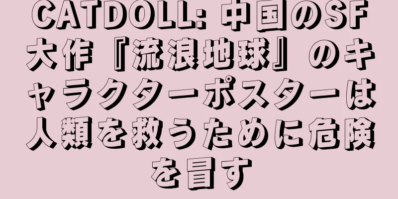 CATDOLL: 中国のSF大作『流浪地球』のキャラクターポスターは人類を救うために危険を冒す