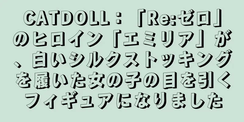CATDOLL：「Re:ゼロ」のヒロイン「エミリア」が、白いシルクストッキングを履いた女の子の目を引くフィギュアになりました