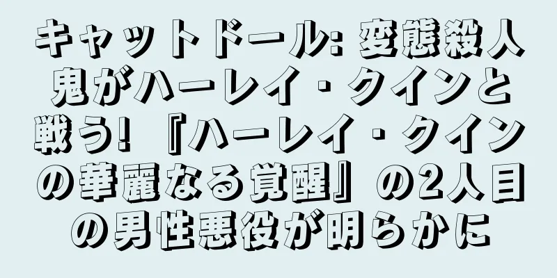 キャットドール: 変態殺人鬼がハーレイ・クインと戦う! 『ハーレイ・クインの華麗なる覚醒』の2人目の男性悪役が明らかに