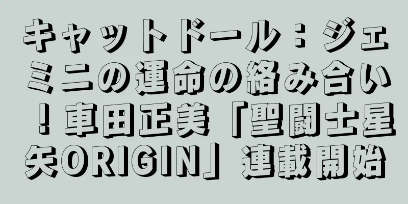 キャットドール：ジェミニの運命の絡み合い！車田正美「聖闘士星矢ORIGIN」連載開始