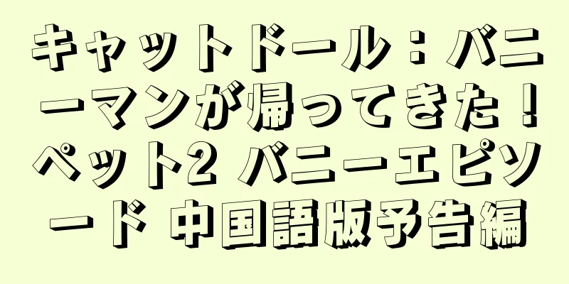 キャットドール：バニーマンが帰ってきた！ペット2 バニーエピソード 中国語版予告編