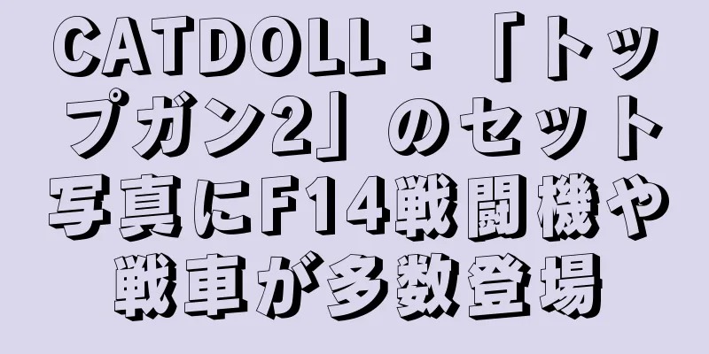 CATDOLL：「トップガン2」のセット写真にF14戦闘機や戦車が多数登場