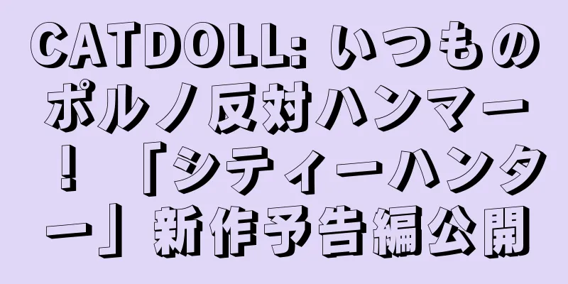 CATDOLL: いつものポルノ反対ハンマー！ 「シティーハンター」新作予告編公開