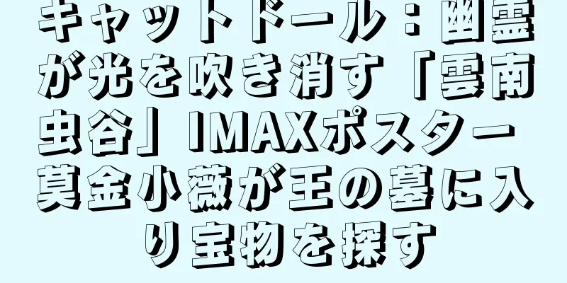 キャットドール：幽霊が光を吹き消す「雲南虫谷」IMAXポスター 莫金小薇が王の墓に入り宝物を探す