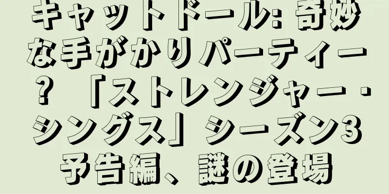 キャットドール: 奇妙な手がかりパーティー？ 「ストレンジャー・シングス」シーズン3予告編、謎の登場