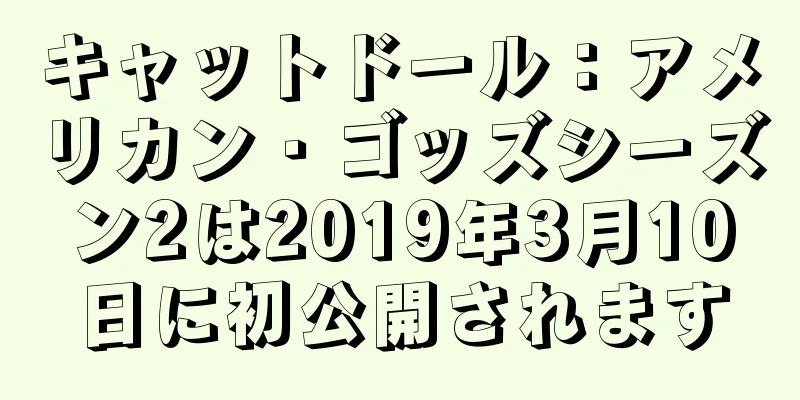 キャットドール：アメリカン・ゴッズシーズン2は2019年3月10日に初公開されます