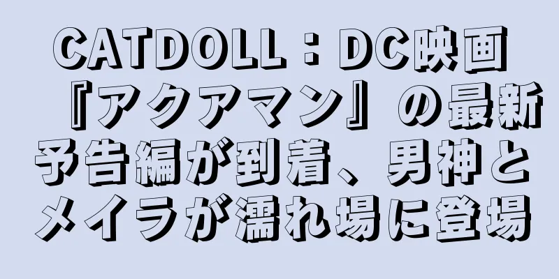 CATDOLL：DC映画『アクアマン』の最新予告編が到着、男神とメイラが濡れ場に登場