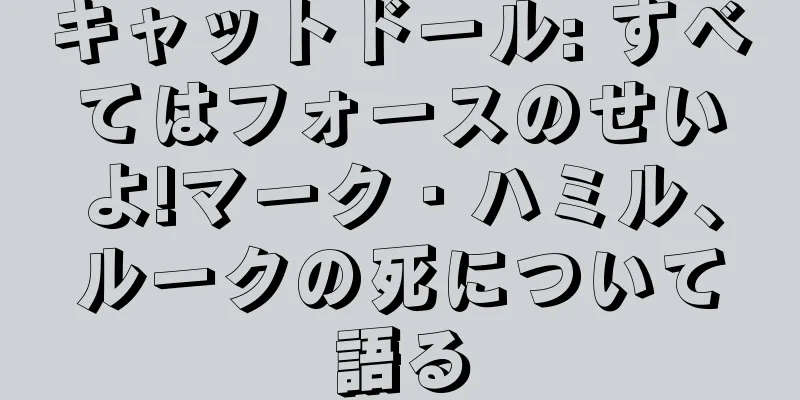 キャットドール: すべてはフォースのせいよ!マーク・ハミル、ルークの死について語る