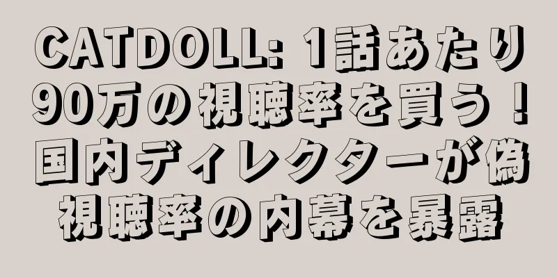 CATDOLL: 1話あたり90万の視聴率を買う！国内ディレクターが偽視聴率の内幕を暴露