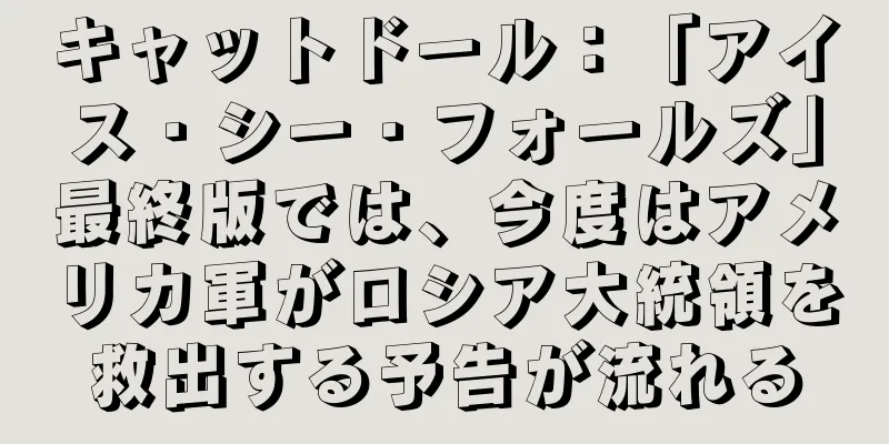 キャットドール：「アイス・シー・フォールズ」最終版では、今度はアメリカ軍がロシア大統領を救出する予告が流れる