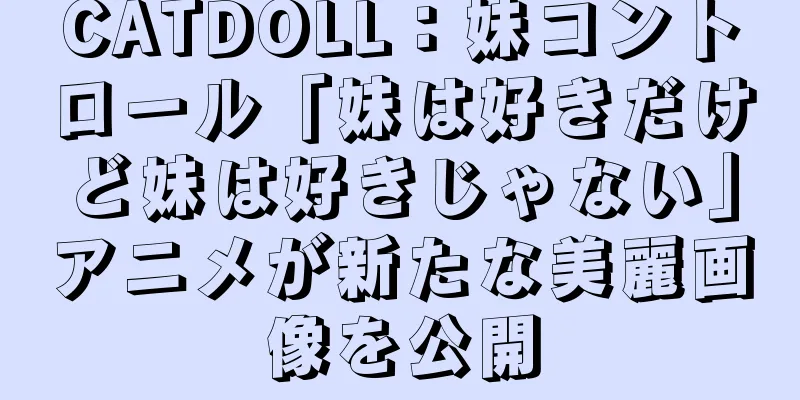 CATDOLL：妹コントロール「妹は好きだけど妹は好きじゃない」アニメが新たな美麗画像を公開
