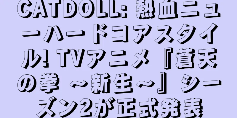 CATDOLL: 熱血ニューハードコアスタイル! TVアニメ『蒼天の拳 ～新生～』シーズン2が正式発表