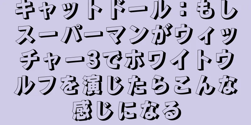 キャットドール：もしスーパーマンがウィッチャー3でホワイトウルフを演じたらこんな感じになる