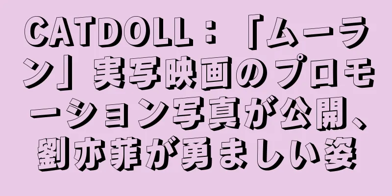 CATDOLL：「ムーラン」実写映画のプロモーション写真が公開、劉亦菲が勇ましい姿